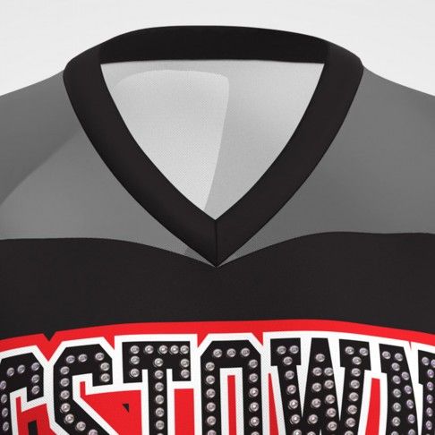 personalized women baseball jersey black 5