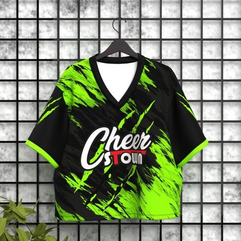 personalized women baseball jersey green 3