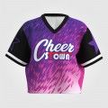 personalized women baseball jersey purple