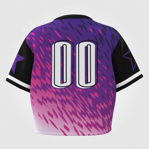 personalized women baseball jersey purple 2