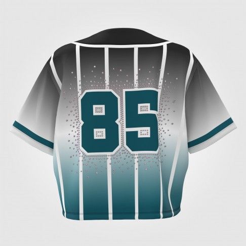 custom blank baseball jersey green 1