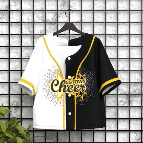 custom blank baseball jersey white 3