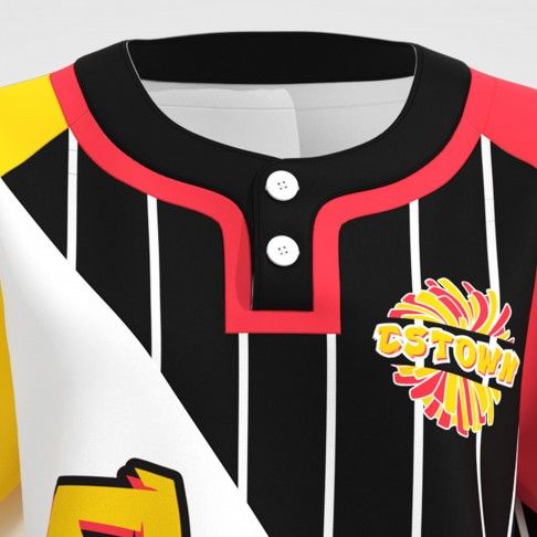 custom plain baseball jerseys for men yellow 6