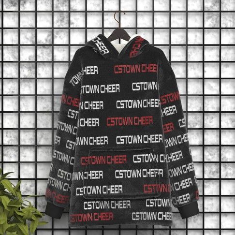 cheer blanket hoodie near me black 2