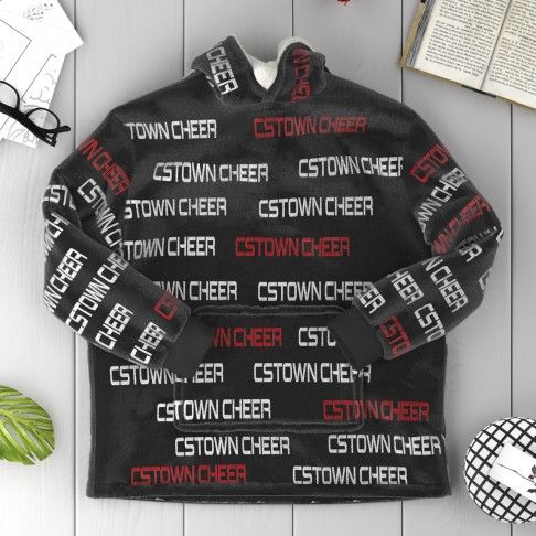 cheer blanket hoodie near me black 5