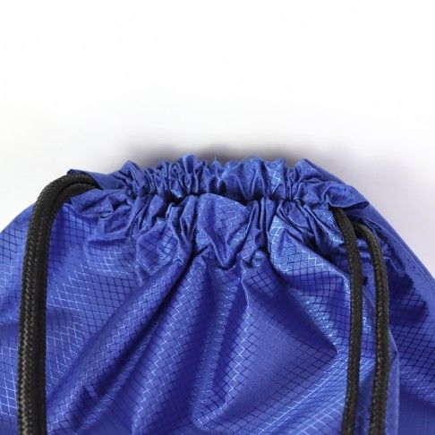 Drawstring Backpack Water Resistant String Bag blue 2