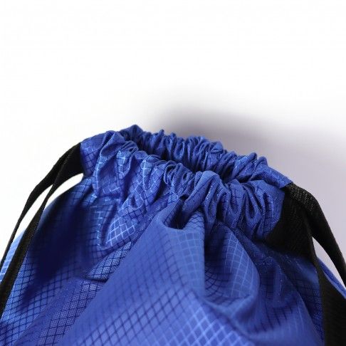 Drawstring Backpack Sports Gym Bag Water Resistant String Bag blue 3