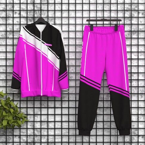 matching cheerleading warm up pink 5