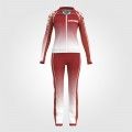 cheap cheerleading warm up suit red