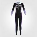 athletic cheerleader warm up gear purple