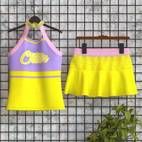 cheerleading practice outfit purple 5