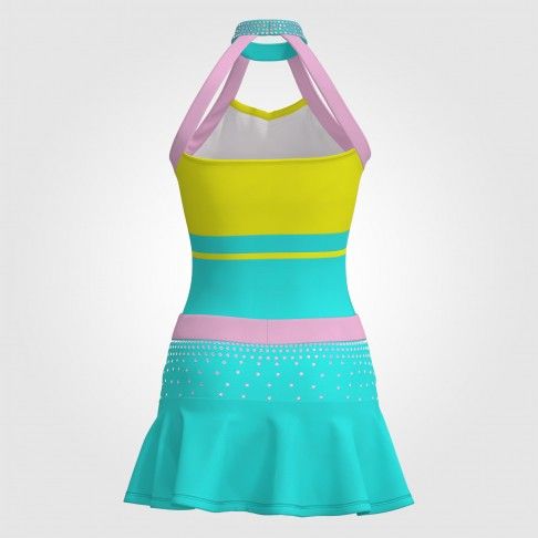 cheerleading practice outfit yellow 1