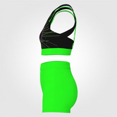 cheer practice outfits shop green 2