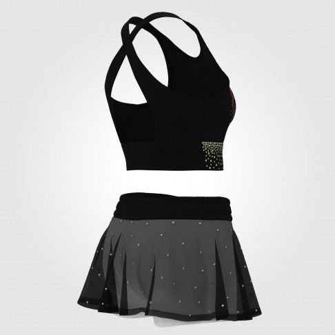 all star cheerleading practice outfits black 4