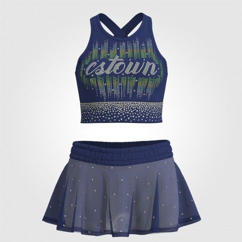 all star cheerleading practice outfits blue 0