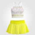 all star cheerleading practice outfits yellow