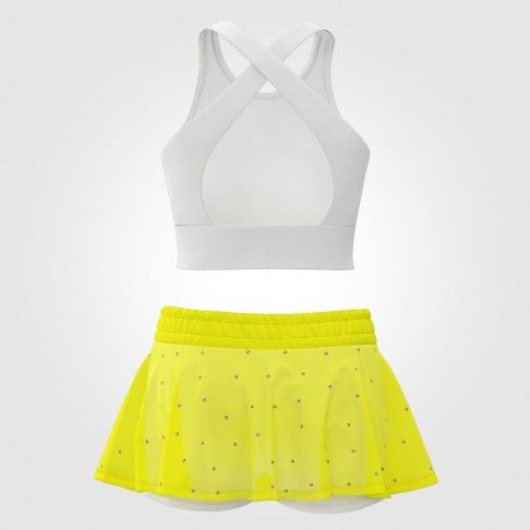 all star cheerleading practice outfits yellow 1