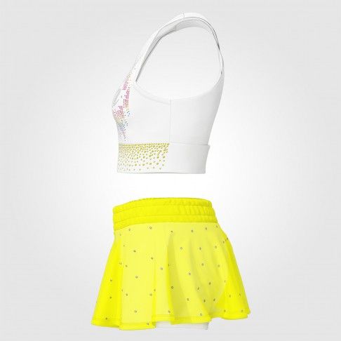 all star cheerleading practice outfits yellow 2