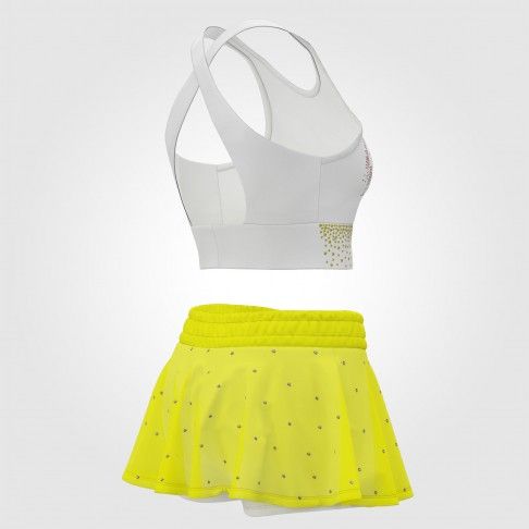 all star cheerleading practice outfits yellow 4