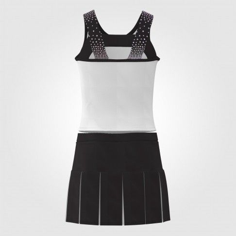 make your own blank cheer practice uniforms black 1