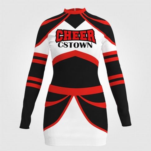 women's plus size yellow cheer uniform red 0