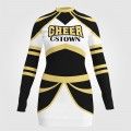 women's plus size yellow cheer uniform yellow