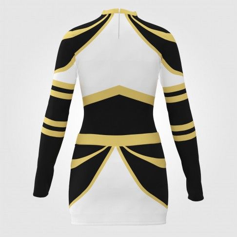 women's plus size yellow cheer uniform yellow 1