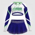 cheap retro royal blue cheer uniforms blue