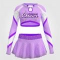 cheap retro royal blue cheer uniforms purple