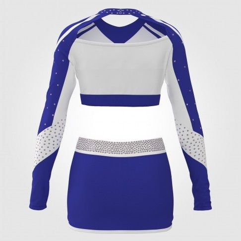 affordable diy cheer uniforms for sale blue 1