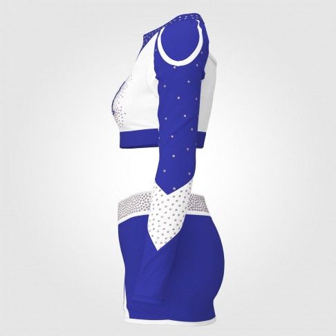 affordable diy cheer uniforms for sale blue 2