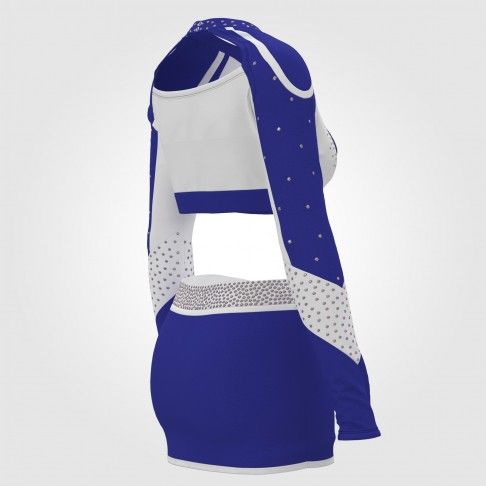 affordable diy cheer uniforms for sale blue 4