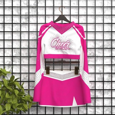 affordable diy cheer uniforms for sale pink 5