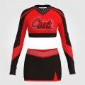 affordable diy cheer uniforms for sale red