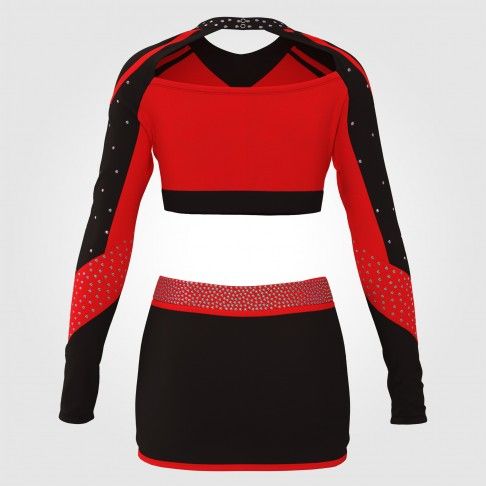 affordable diy cheer uniforms for sale red 1