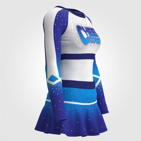 discount cheer uniform supply blue 3