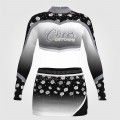 make your own discount cheerleading uniform black