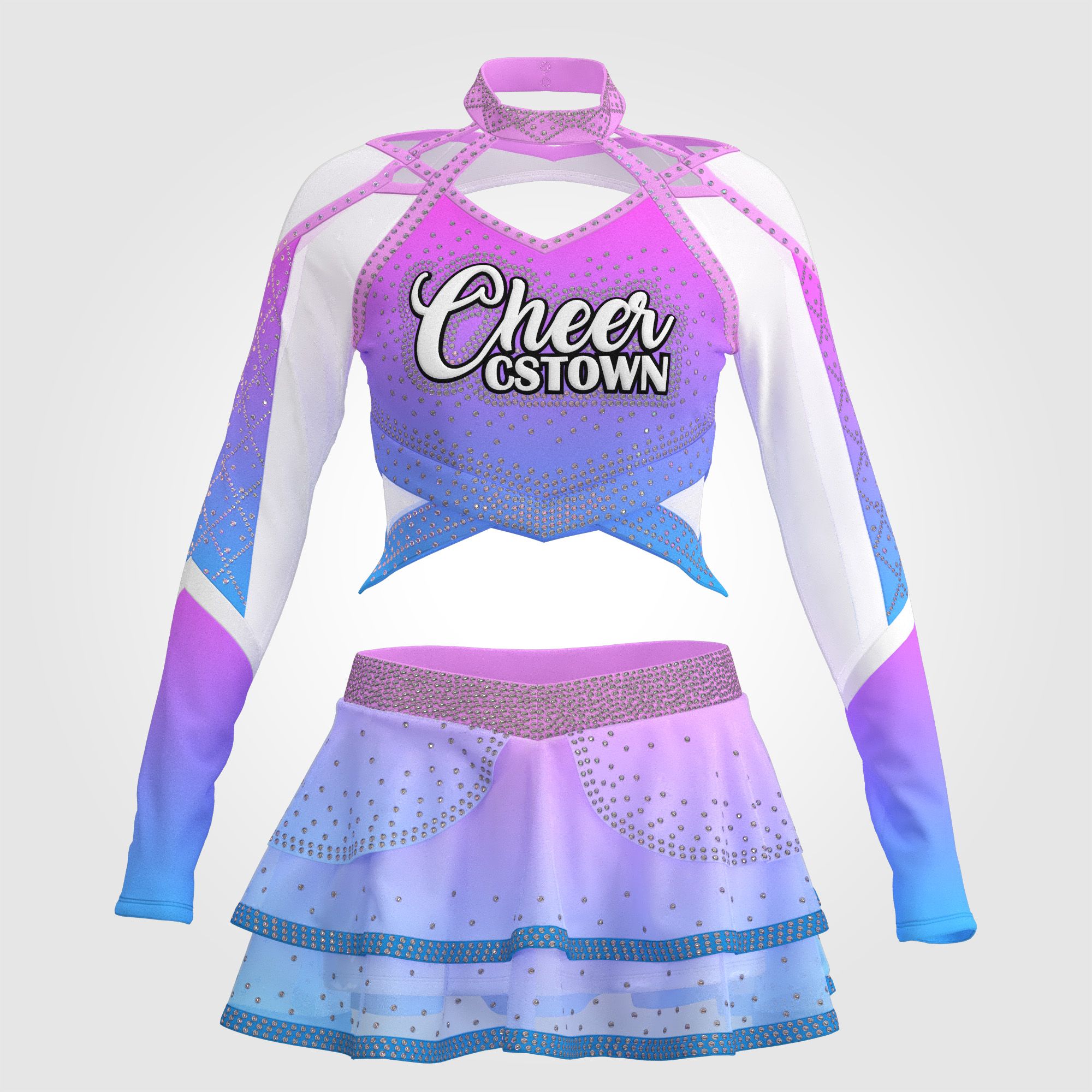 make your own cheap cheer dance costume - CSTOWNCHEER