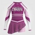 vintage two piece cheerleading uniforms pink