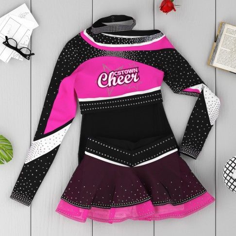 american cheerleading attire pink 6