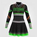 stock cheerleading apparel green