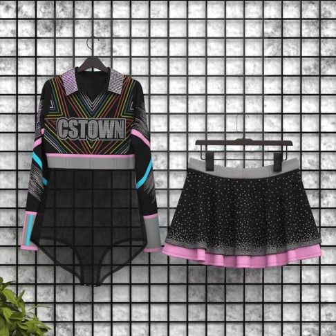 stock cheerleading apparel pink 5