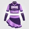 custom purple cheer leading uniform purple