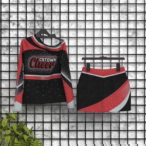 cheap red white and blue cheerleading outfits for 8 year olds black 5