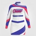 cheap red white and blue cheerleading outfits for 8 year olds blue