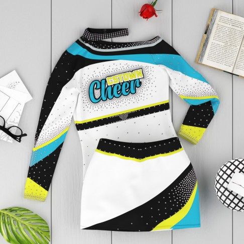 cheap red white and blue cheerleading outfits for 8 year olds green 6