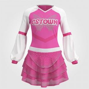 pink infant cheer uniforms