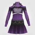 hot teal black and white cheer clothes purple