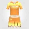 orange sideline cheer uniforms orange