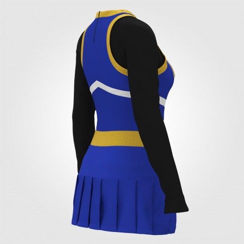 youth blue cheerleading costume  blue 4